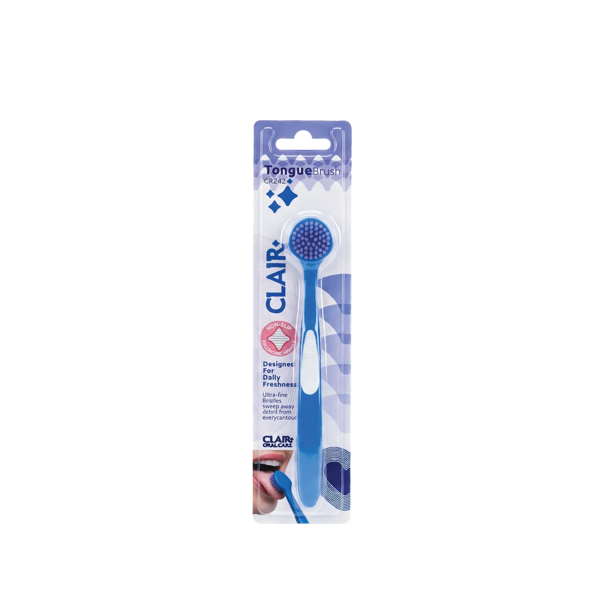 Clair tongue cleaner brush CR242